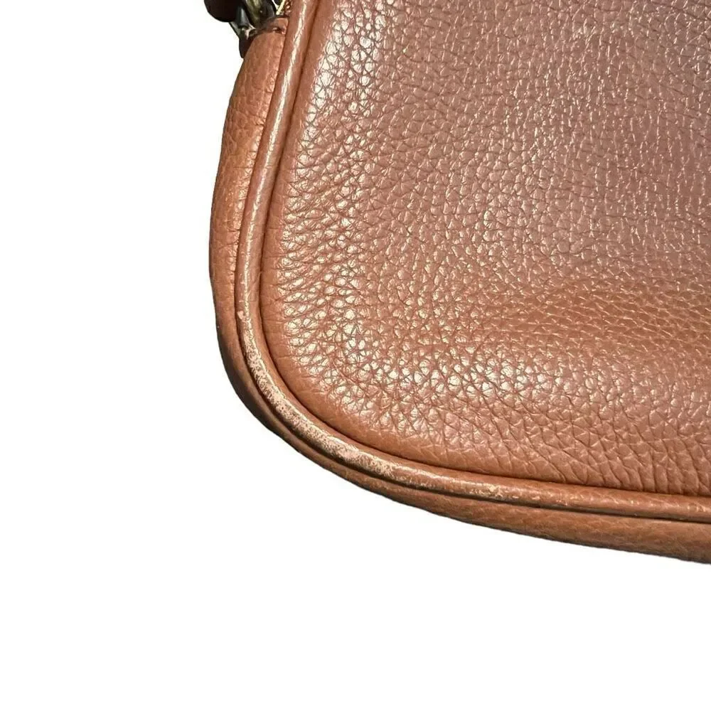 BANANA REPUBLIC Brown Leather Crossbody Purse